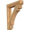 Ekena Millwork Merced Arts & Crafts Rough Sawn Outlooker, Western Red Cedar, 8"W x 38"D x 42"H OUT08X38X42MRC03RWR - alternate 1